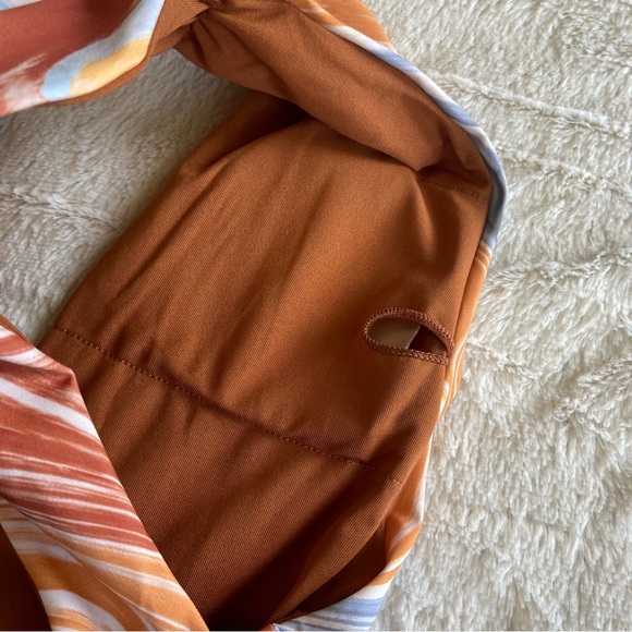 NWT Zara Marbled One Piece Swimsuit, M - Picture 6 of 9